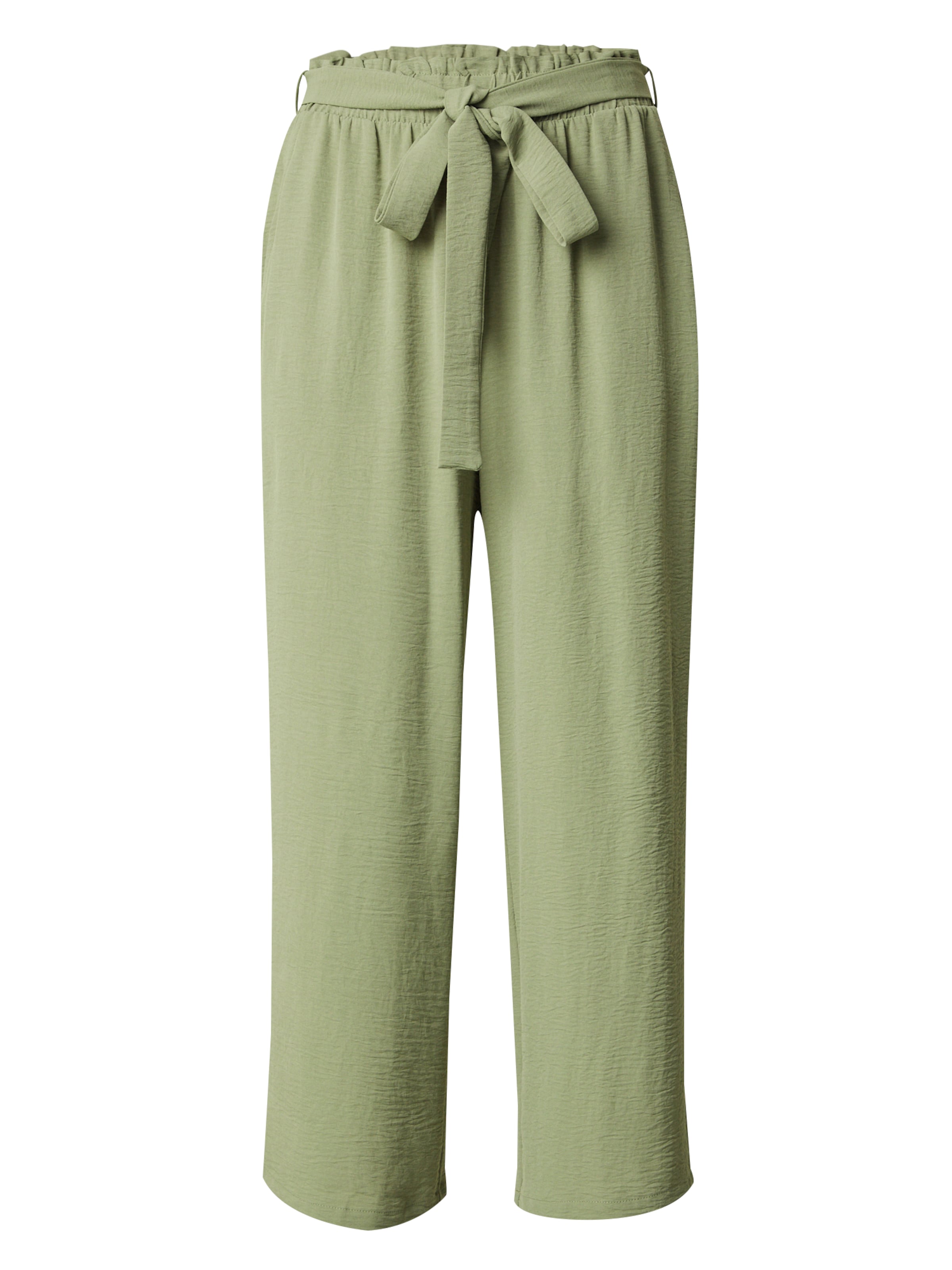 VILA Loose fit Pants 'VIJOSA' in Green: front