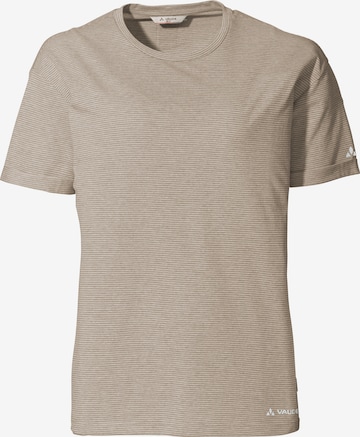 VAUDE Functioneel shirt 'Mineo' in Beige: voorkant
