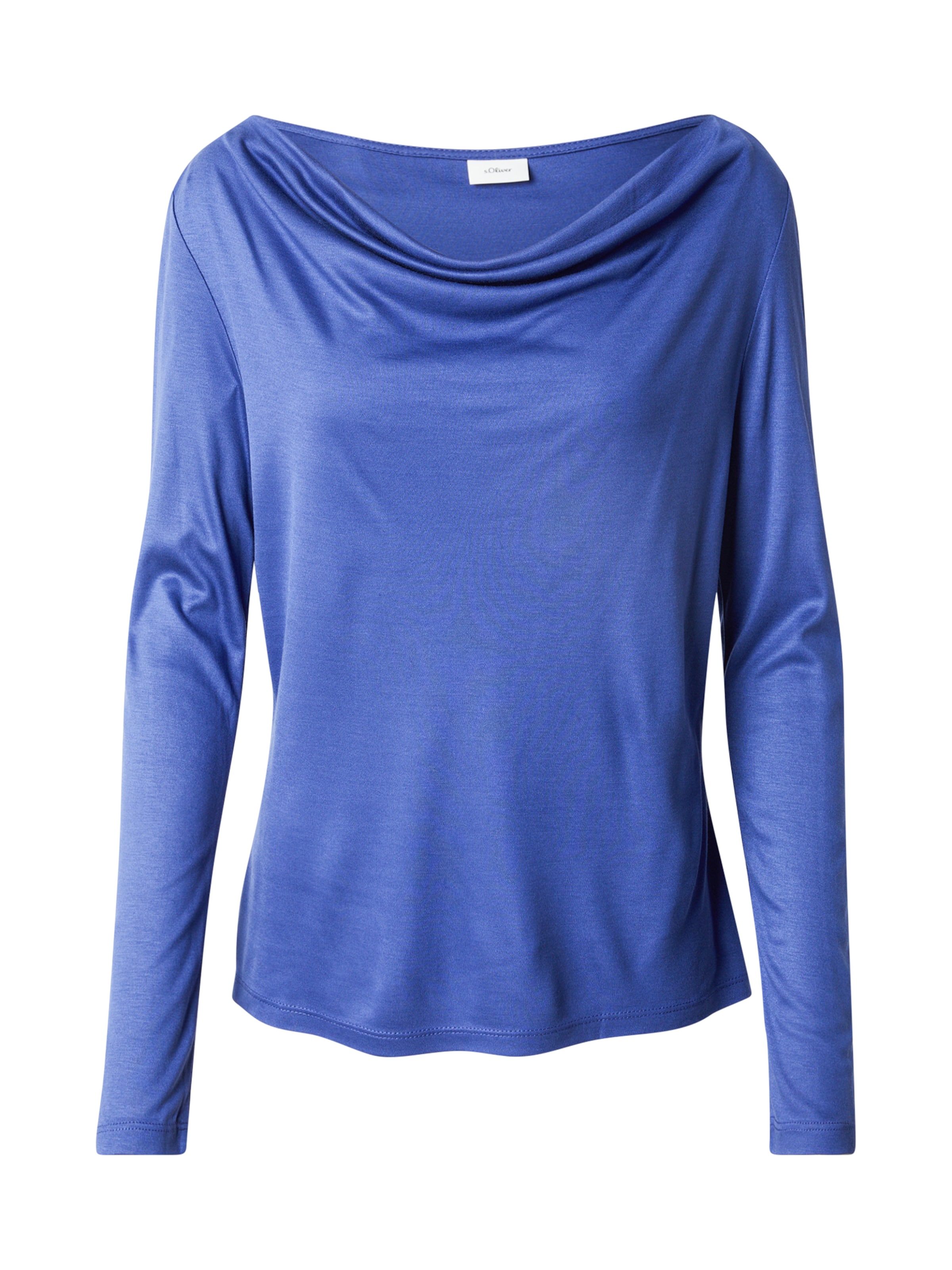 s.Oliver BLACK LABEL Shirt in Blue: front