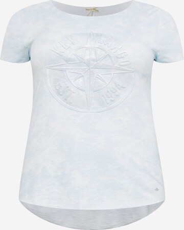 Key Largo - Camiseta 'Direction' en azul: frente