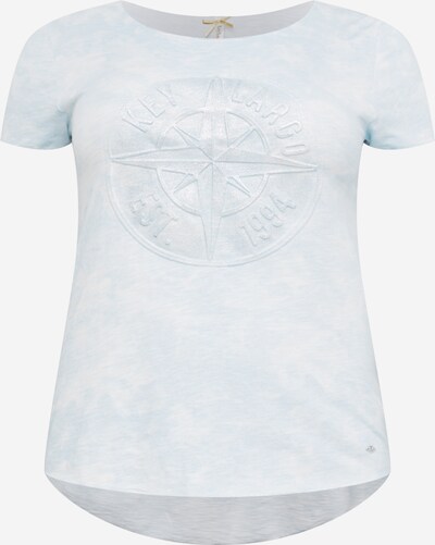 Key Largo Shirt  'DIRECTION' in hellblau / weiß, Produktansicht