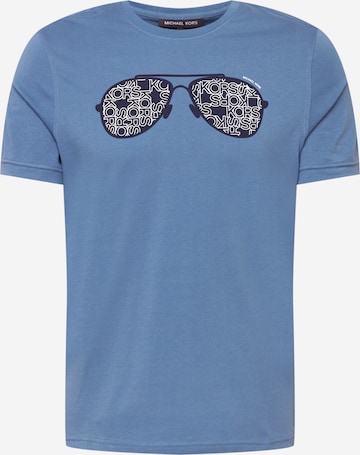 Michael Kors Shirt 'VIATOR' in Blue: front