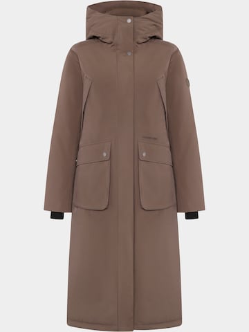 Didriksons Winterjacke 'MELODY' in Braun: Vorderseite