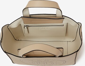 Borsa a mano 'K/Circle' di Karl Lagerfeld in beige