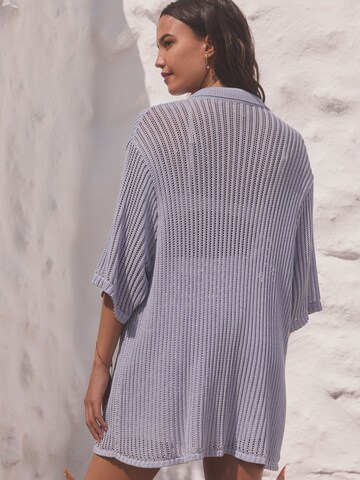 Next - Casaco de malha em roxo