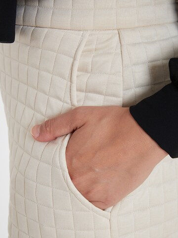Ana Alcazar Wide leg Trousers ' Savony ' in White