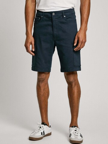 Pepe Jeans Regular Cargo trousers 'Gymdigo' in Blue: front