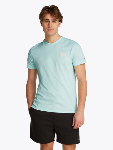 Maglietta di Tommy Jeans in blu: frontale