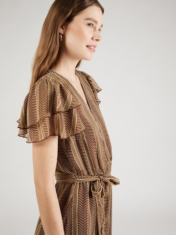 VILA Dress 'NORA' in Brown