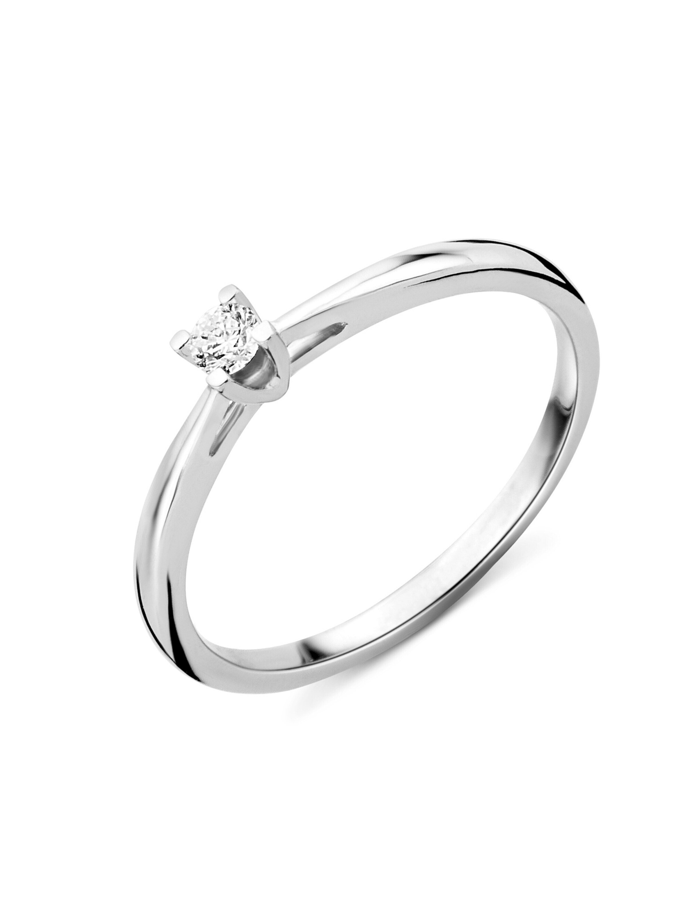 DIAMANT LETERNEL Ring in Silver: front