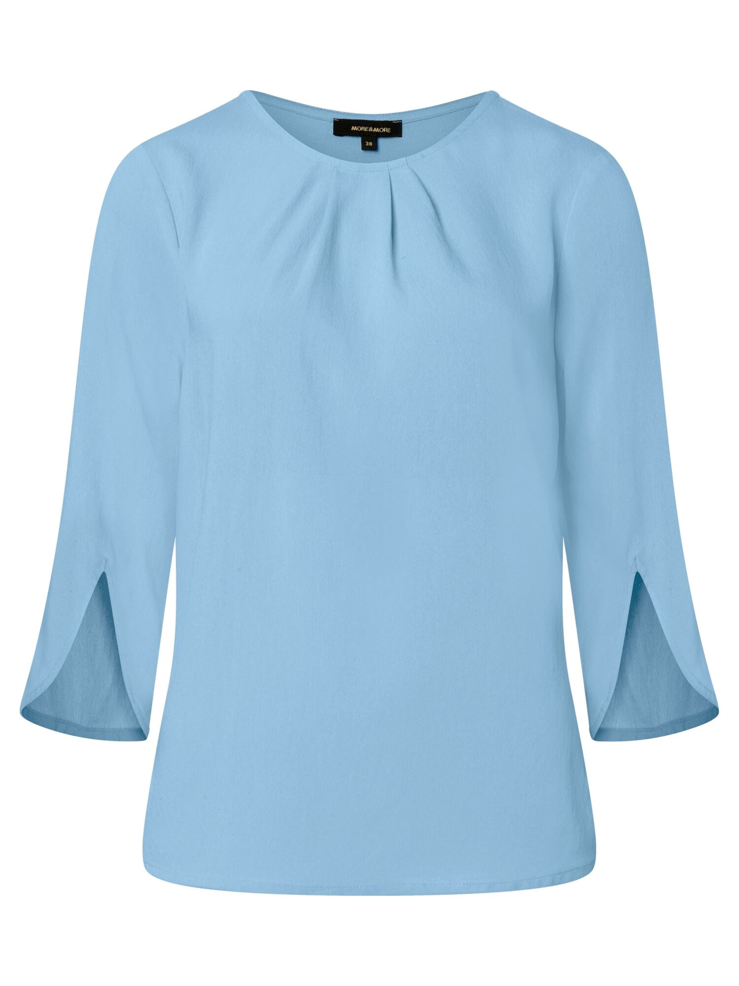 MORE & MORE Tričko – modrá: přední strana