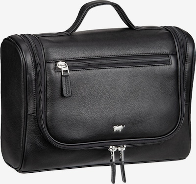 Braun Büffel Kulturbeutel in schwarz, Produktansicht