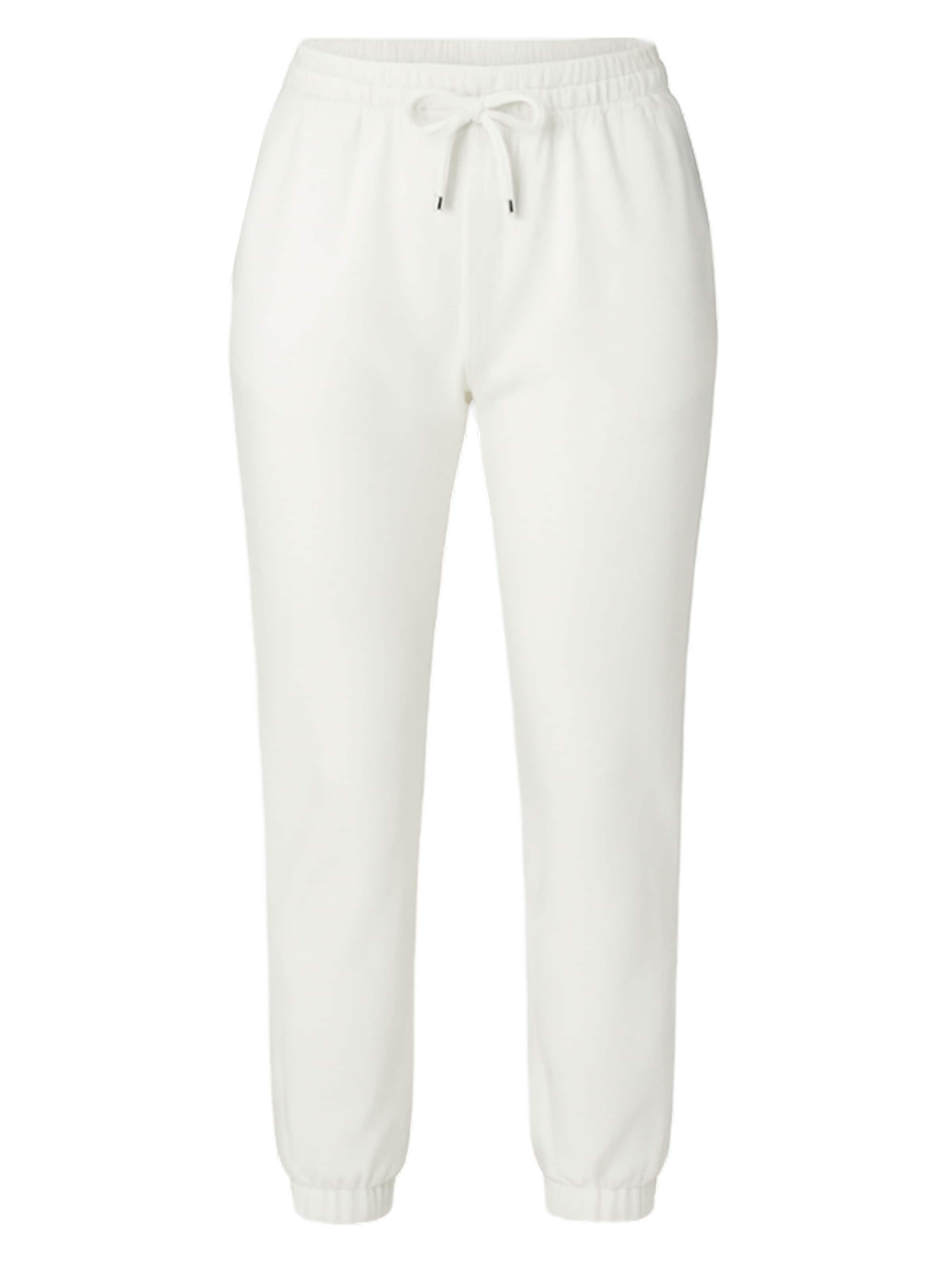 C&City Tapered Pants in White: front