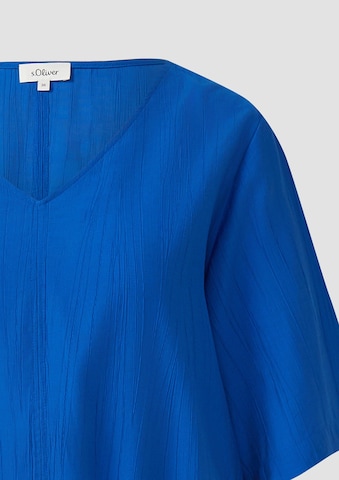 Chemisier s.Oliver en bleu