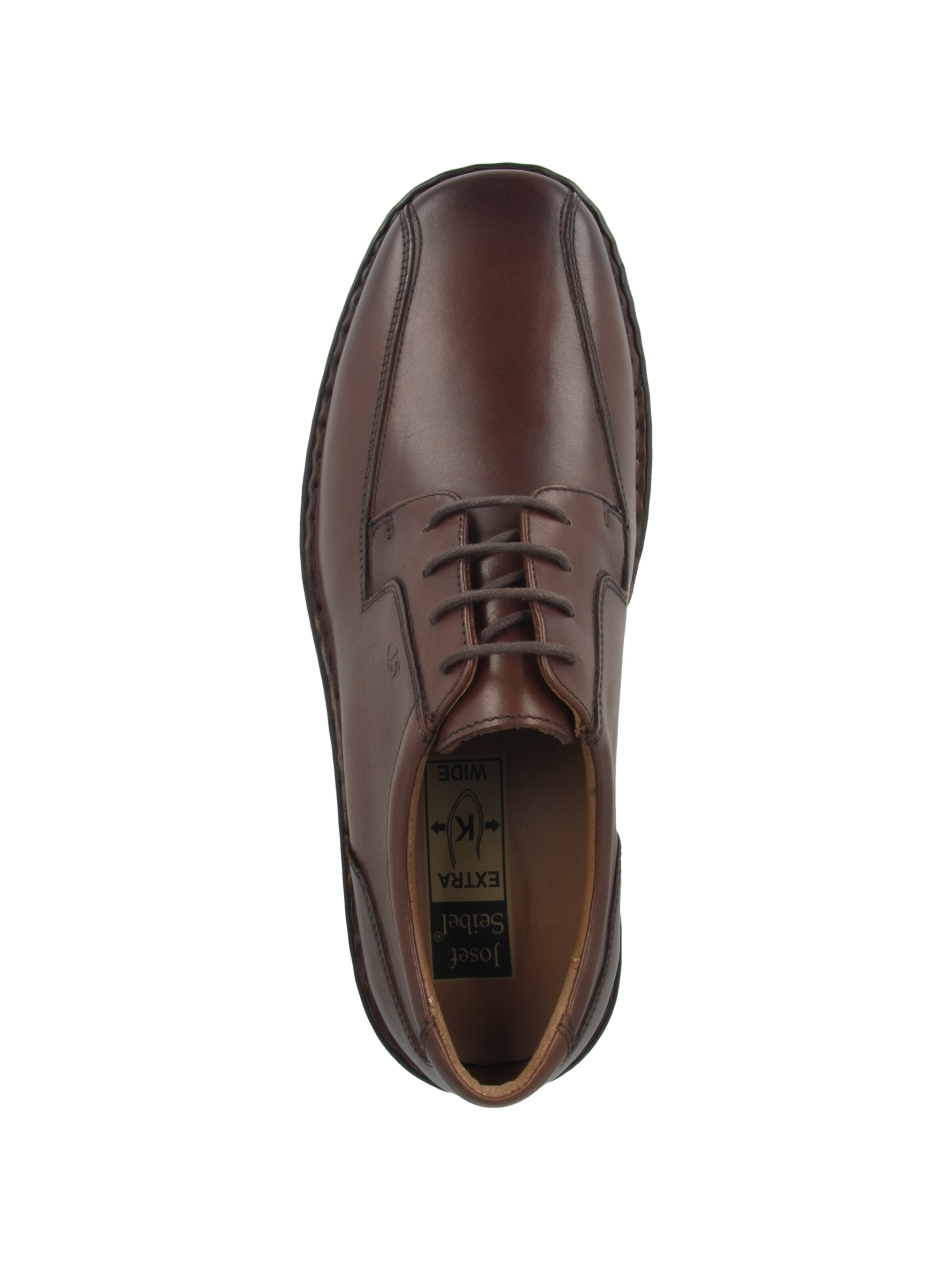 JOSEF SEIBEL Schnürschuh in Braun