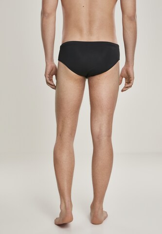 Urban Classics Swim Trunks in Black