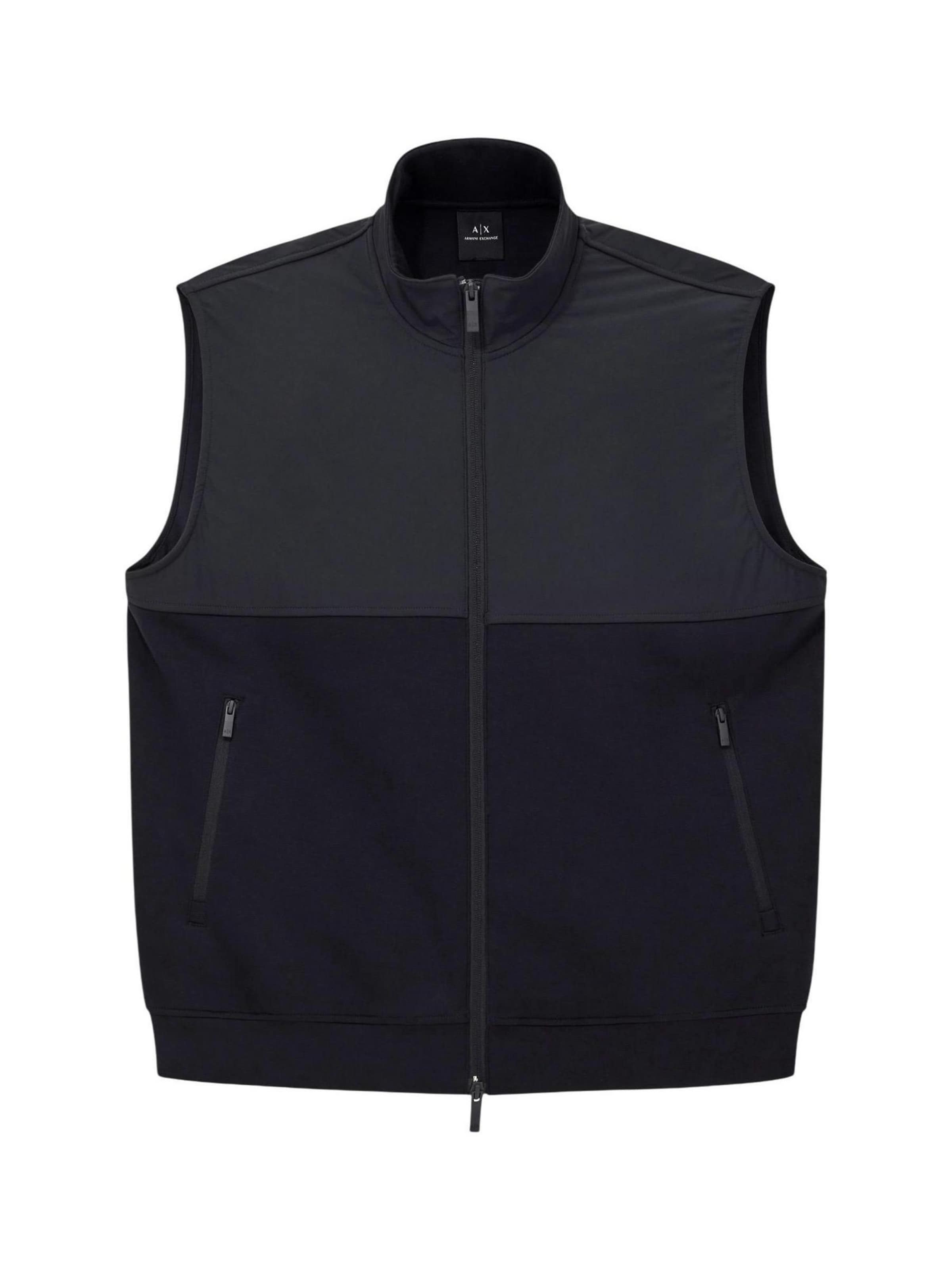 ARMANI EXCHANGE - Chaleco 'XM001565 AF10818' en negro: frente