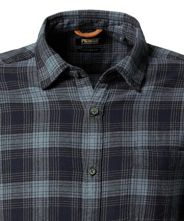 PIONEER Regular fit Button Up Shirt in Grey