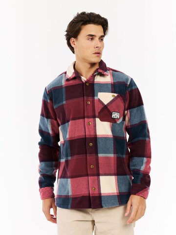 PROTEST Regular Fit Hemd 'PRTMitchel'‌‌‌‌‌ in Rot