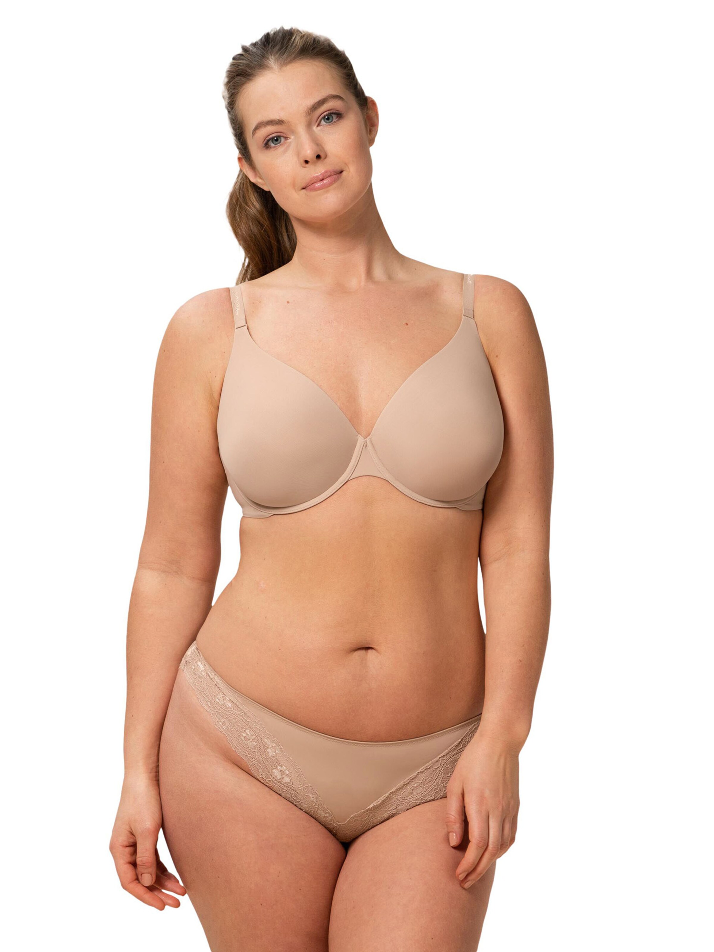 TRIUMPH Triangel Bügel-BH ' Body Make-Up ' in Beige