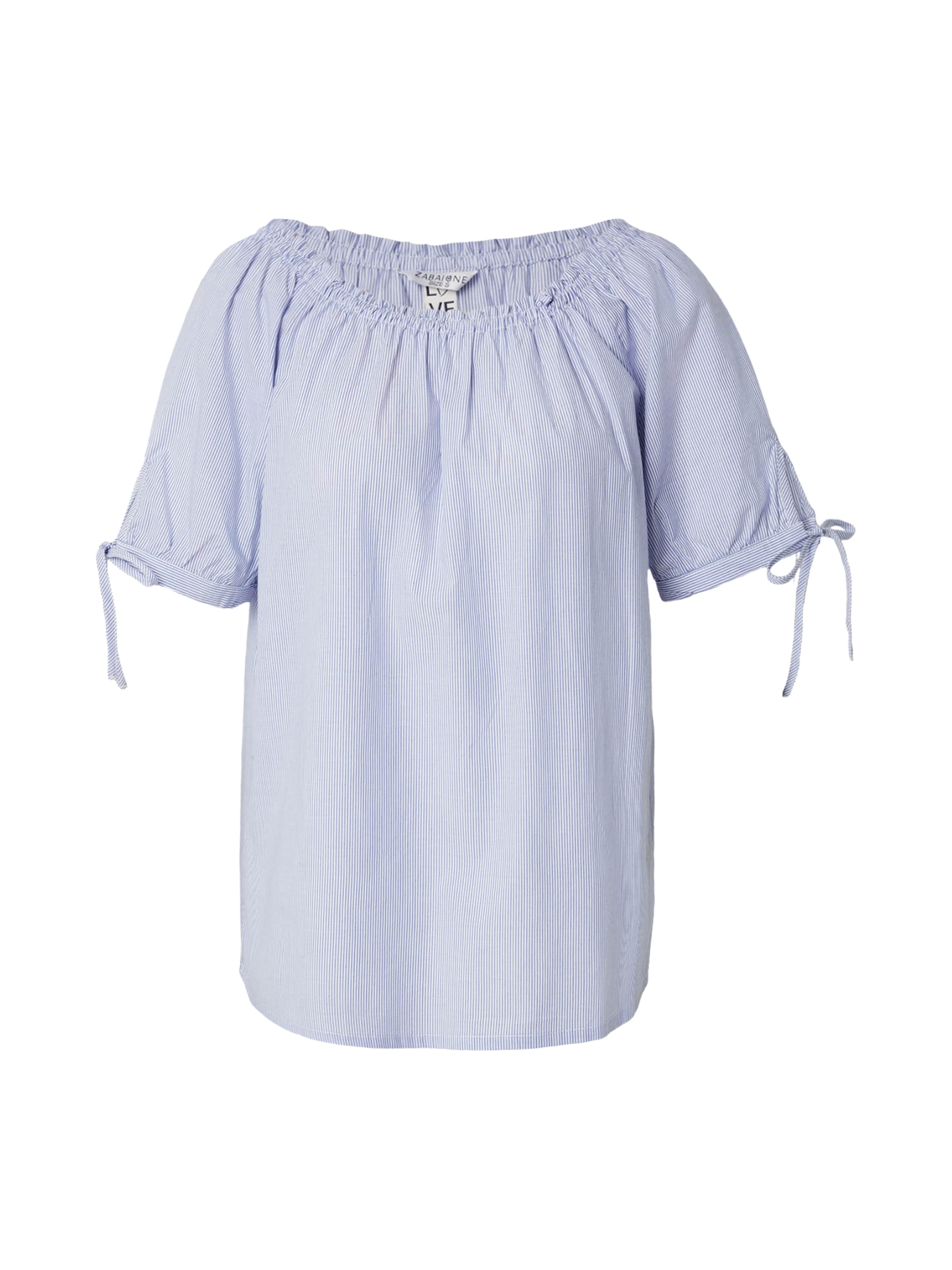 Camicia da donna 'Je44lla' di ZABAIONE in bianco: frontale