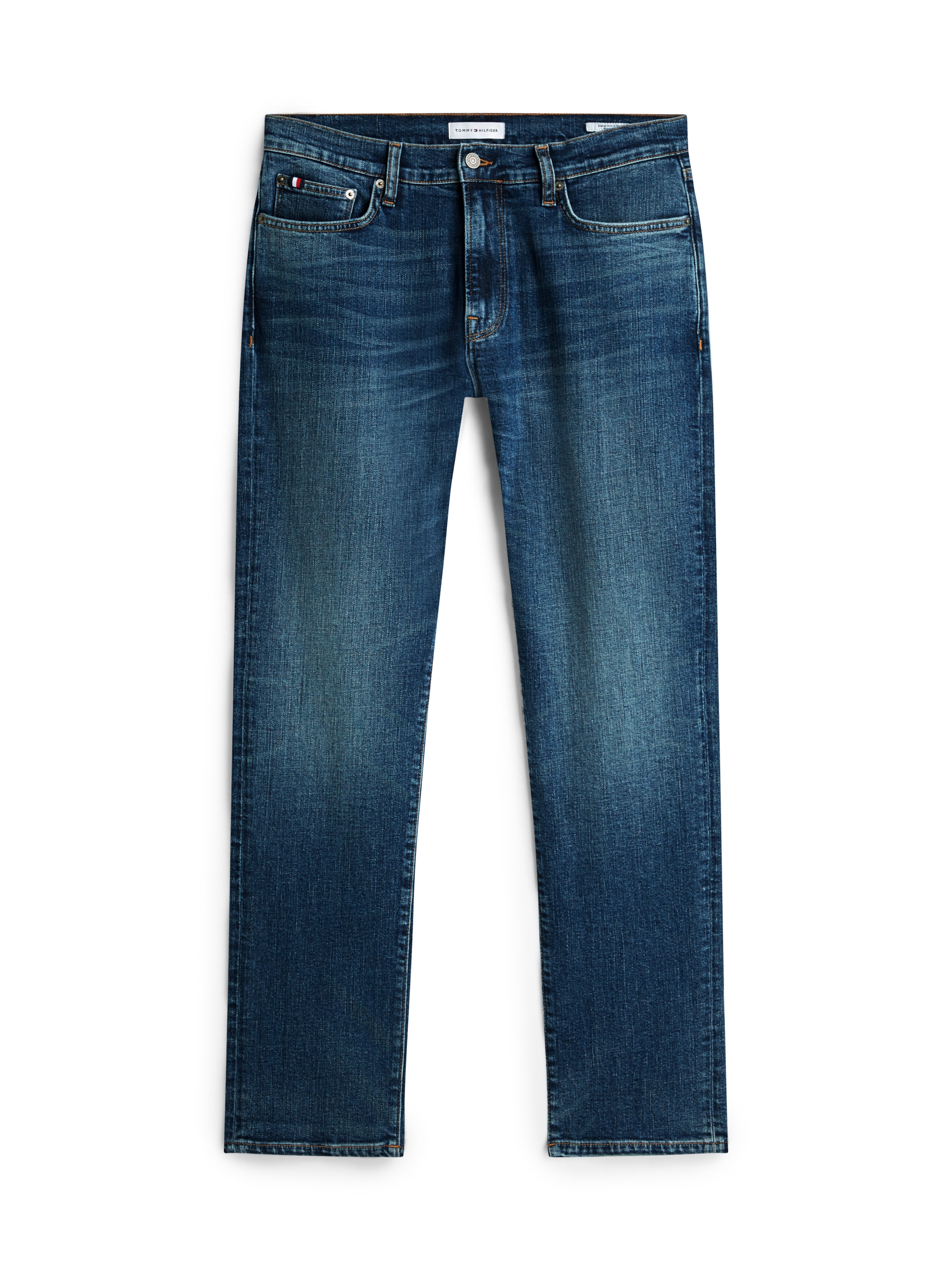 Regular Jean 'DENTON' TOMMY HILFIGER en bleu : devant