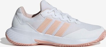 Scarpa sportiva 'GameCourt 2' di ADIDAS PERFORMANCE in bianco: frontale