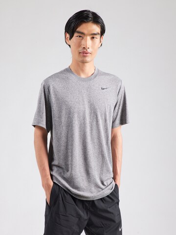 NIKE Λειτουργικό μπλουζάκι σε μαύρο: μπροστά