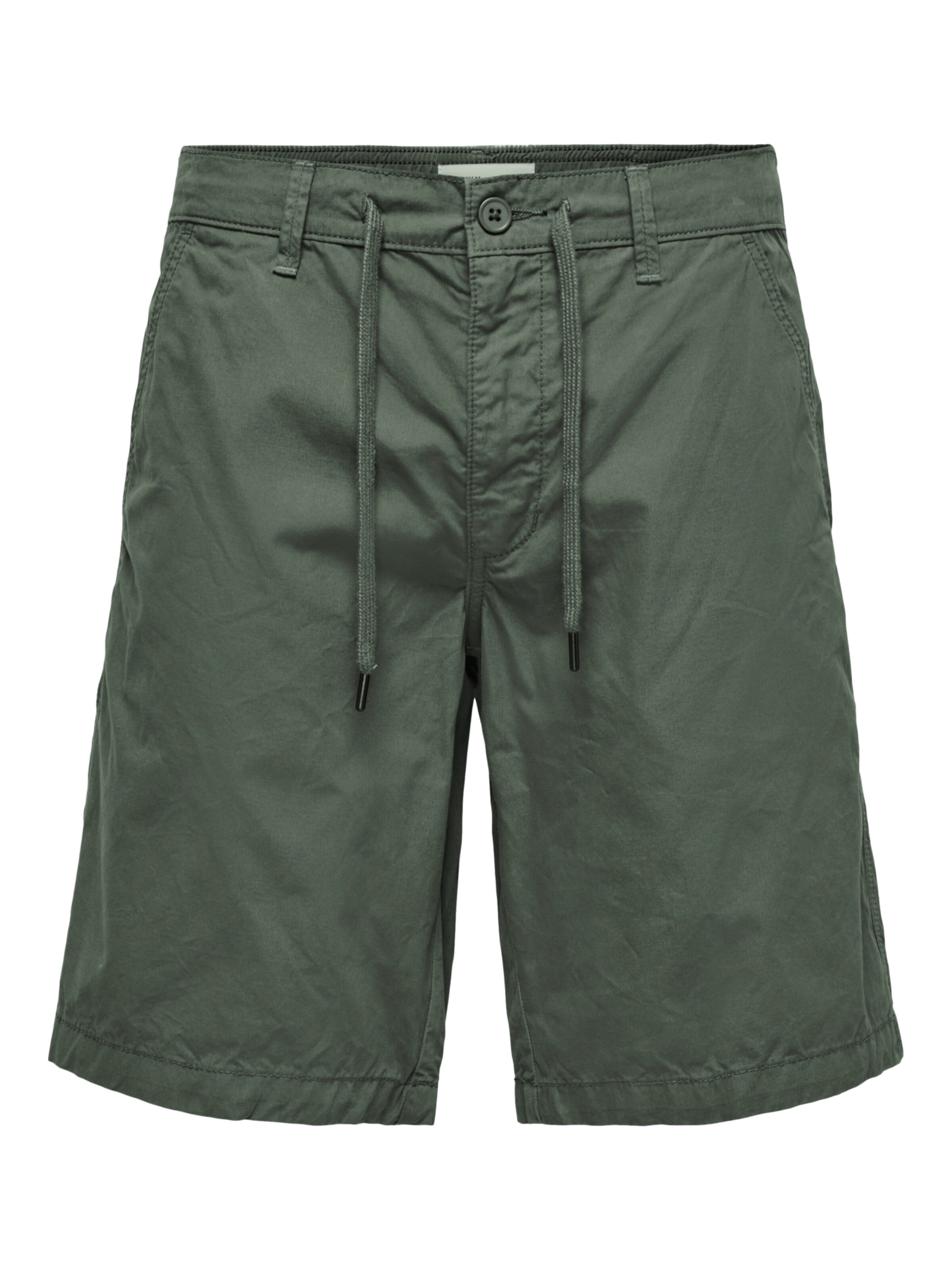 Pantaloni 'Loc' di Only & Sons in verde: frontale