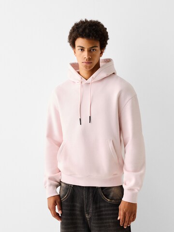 Bershka Sweatshirt i rosa: framsida