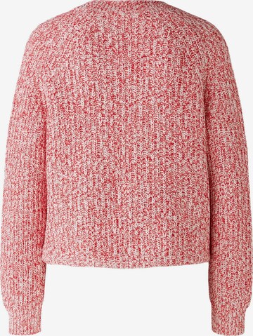 OUI Knit Cardigan in Red