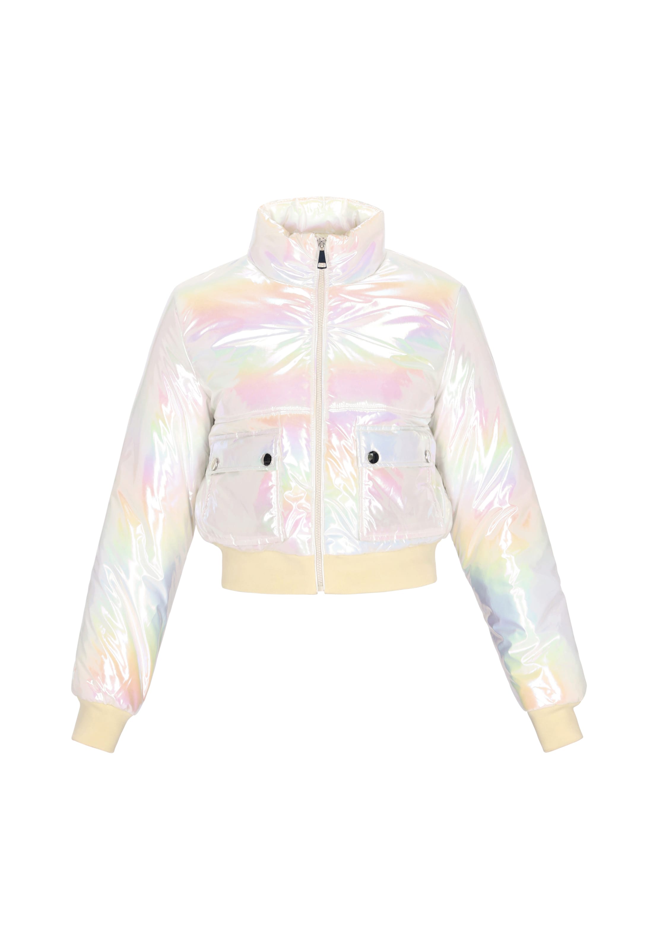 MYMO Casaco meia-estação em lilás / cor-de-rosa / offwhite, Vista do artigo