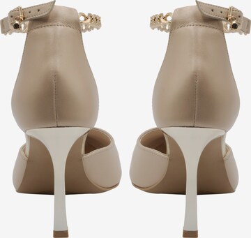 faina Slingback Pumps in Beige