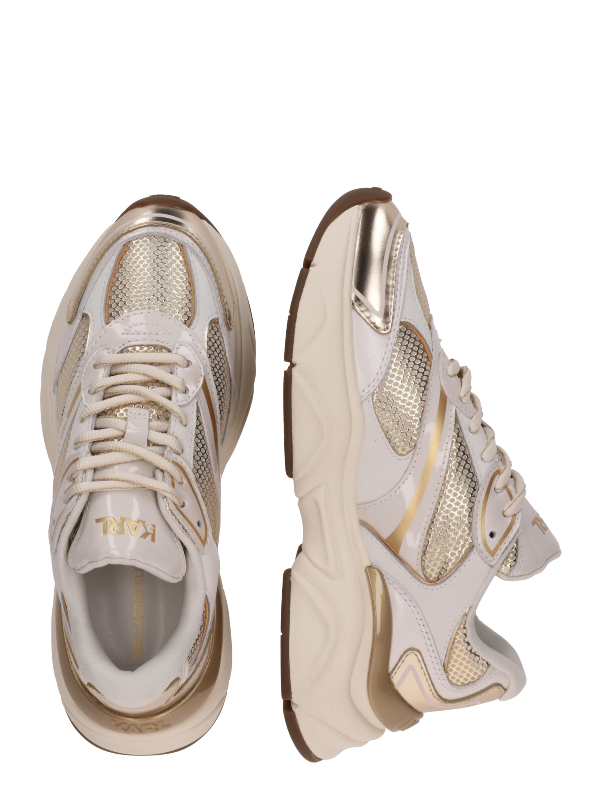 Karl Lagerfeld Низкие кроссовки 'KOMET' в Золотой