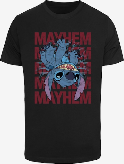 Marškinėliai 'Lilo & Stitch Mayhem' iš Merchcode, spalva – mišrios spalvos / juoda, Prekių apžvalga