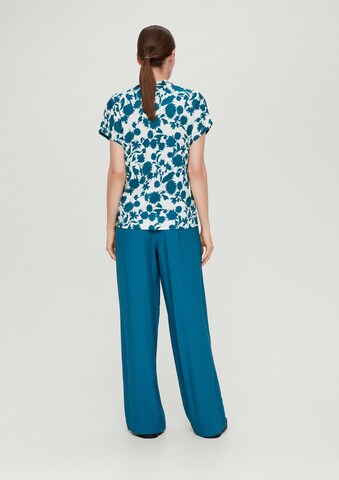 s.Oliver BLACK LABEL Bluse in Blau