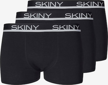 Skiny Boxershorts in Zwart: voorkant