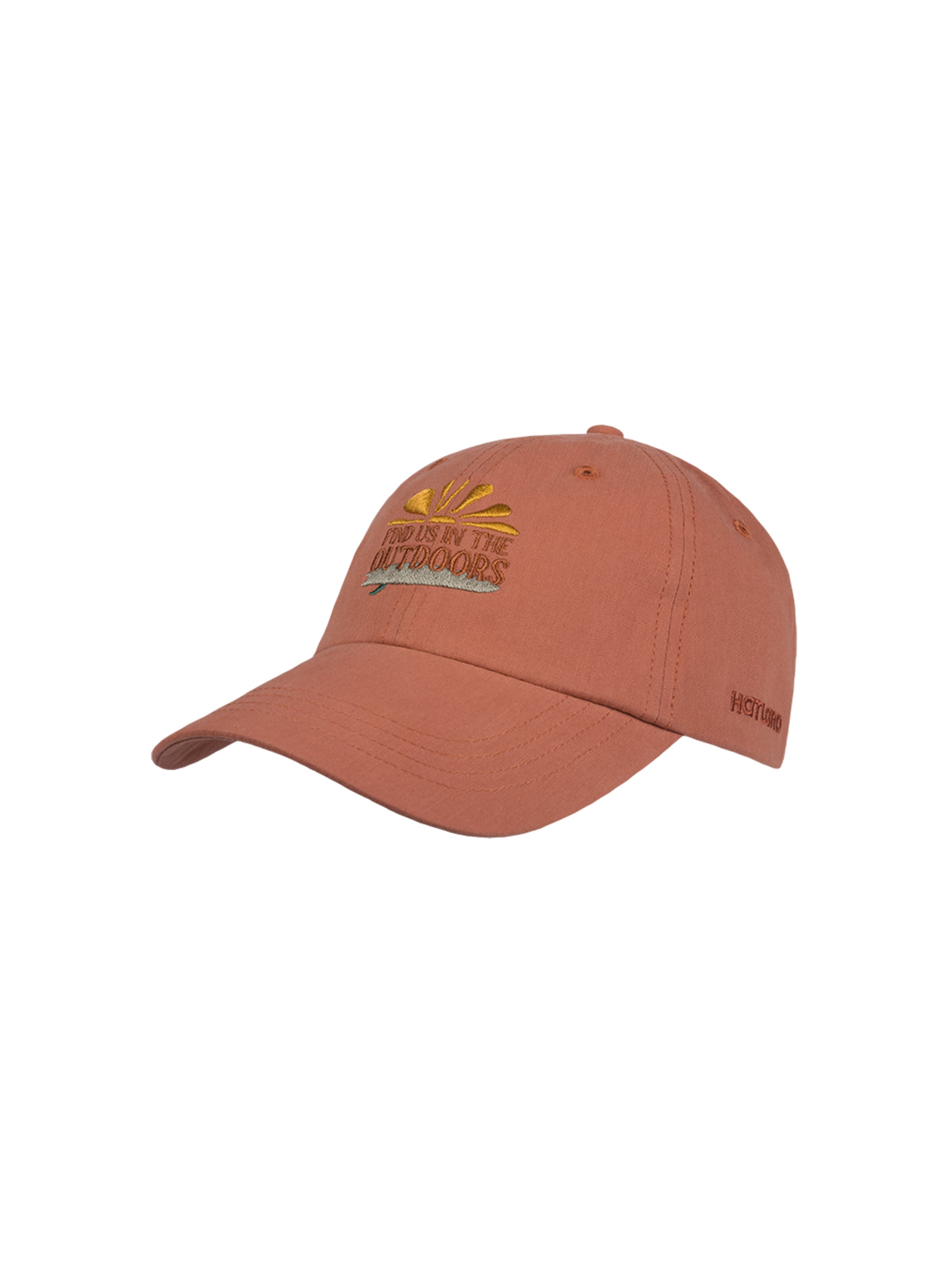 Hatland Cap 'Deric'‌‌‌ in Orange: Vorderseite
