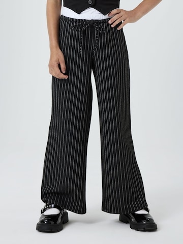 Wide Leg Pantalon NAME IT en noir : devant
