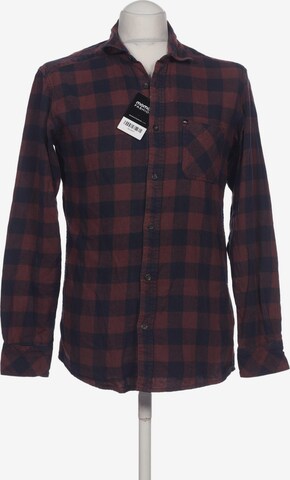 QUIKSILVER Button Up Shirt in XS in Red: front
