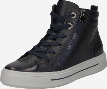 ARA High-top trainers 'Courtyard' in Blue: front