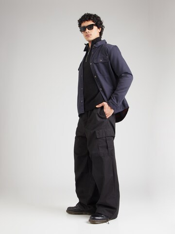 INDICODE JEANS Regular Fit Hemd 'Kace' in Blau