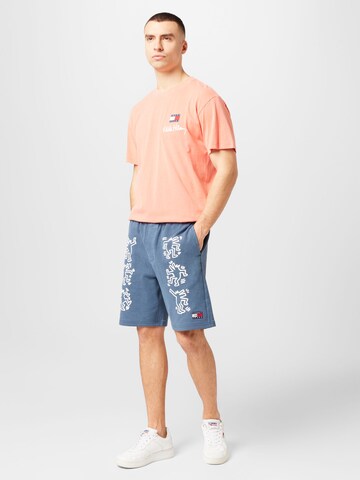 Tommy Jeans - Camiseta en naranja