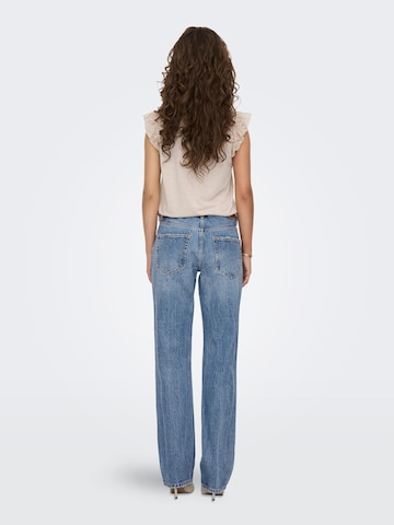 ONLY Regular Jeans 'BREE' in Blau