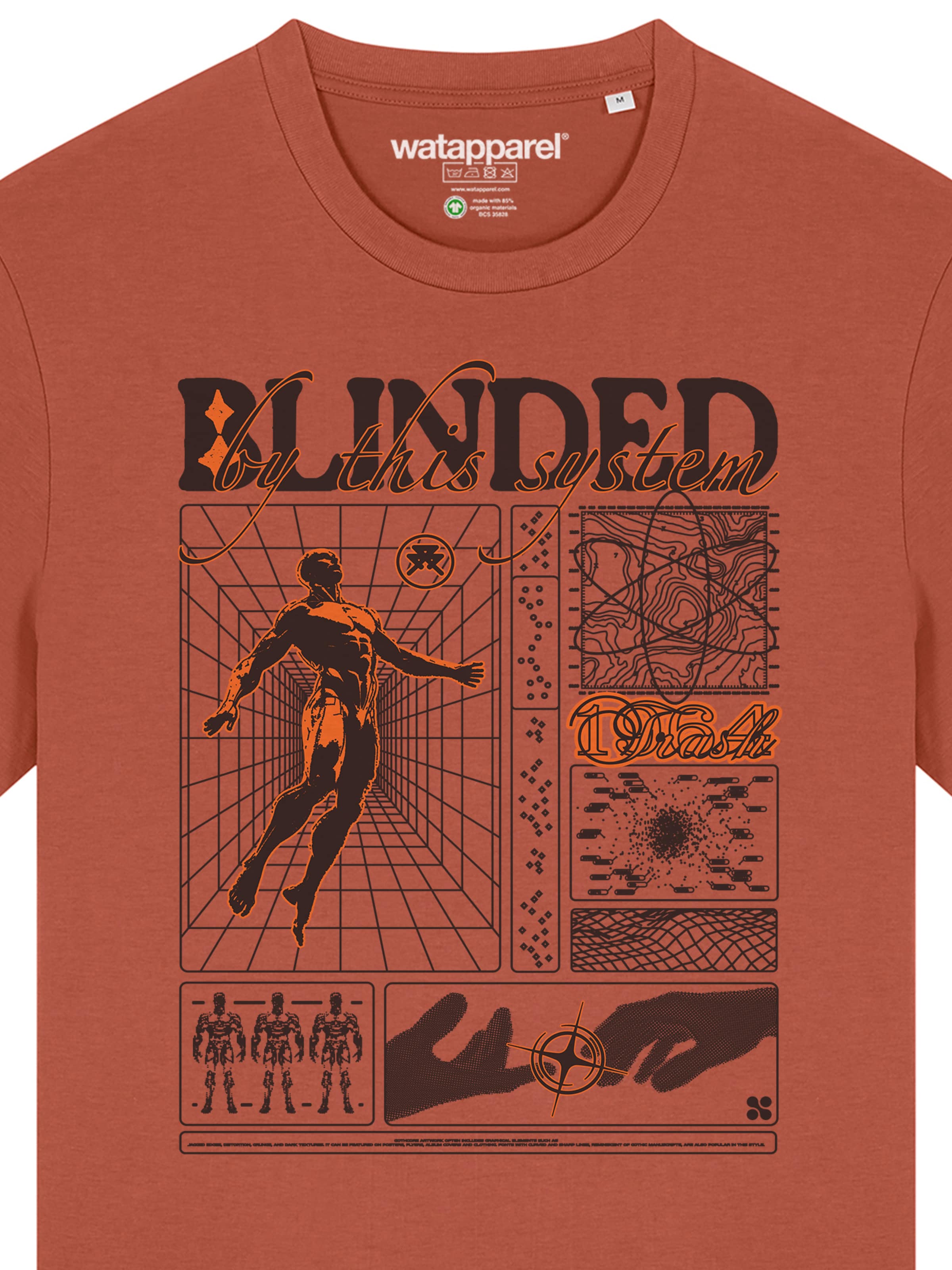 Watapparel Shirt 'Blinded' in Red
