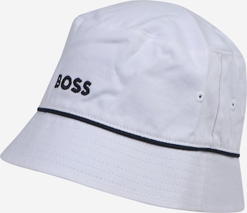 BOSS Kidswear - Chapéu em branco: frente