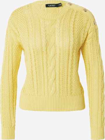 Lauren Ralph Lauren Sweater 'YENFLED' in Yellow: front
