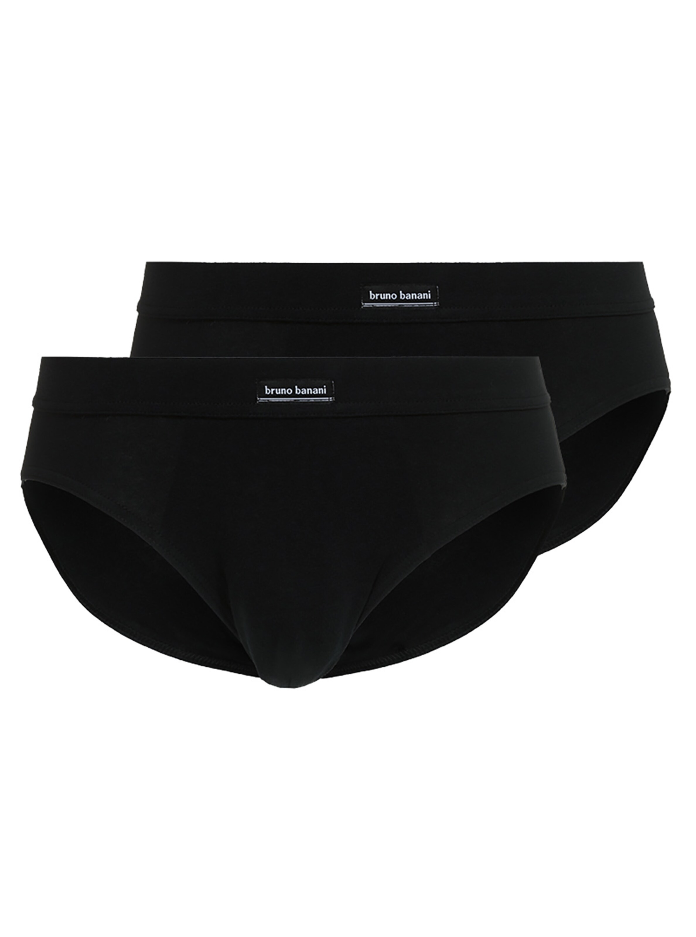 Slip di Bruno Banani in nero: frontale
