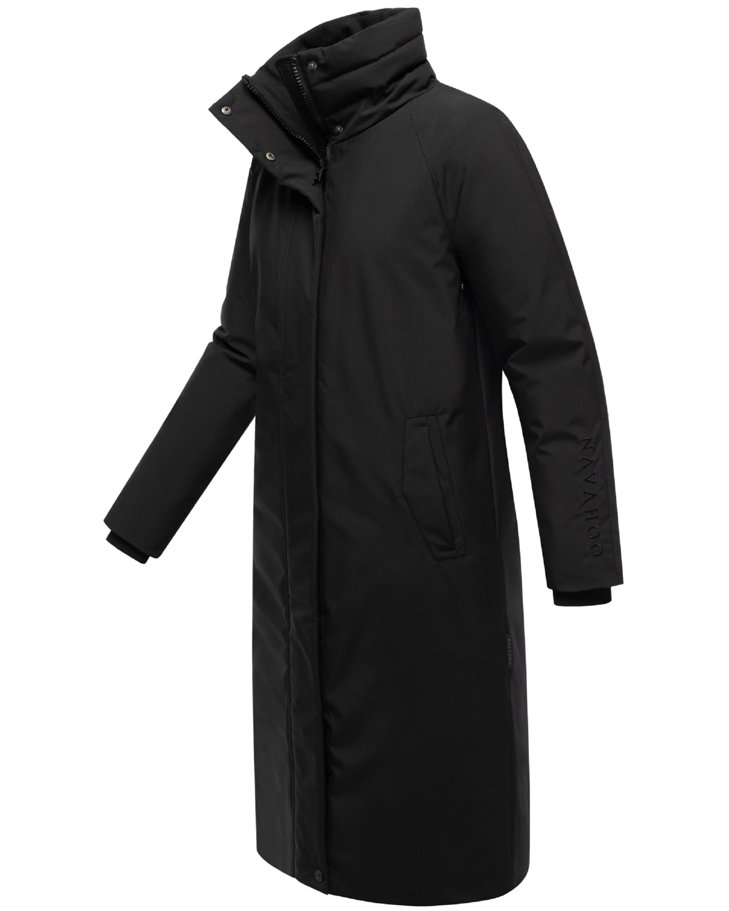 Cappotto invernale 'Traumblüte 14' di NAVAHOO in nero