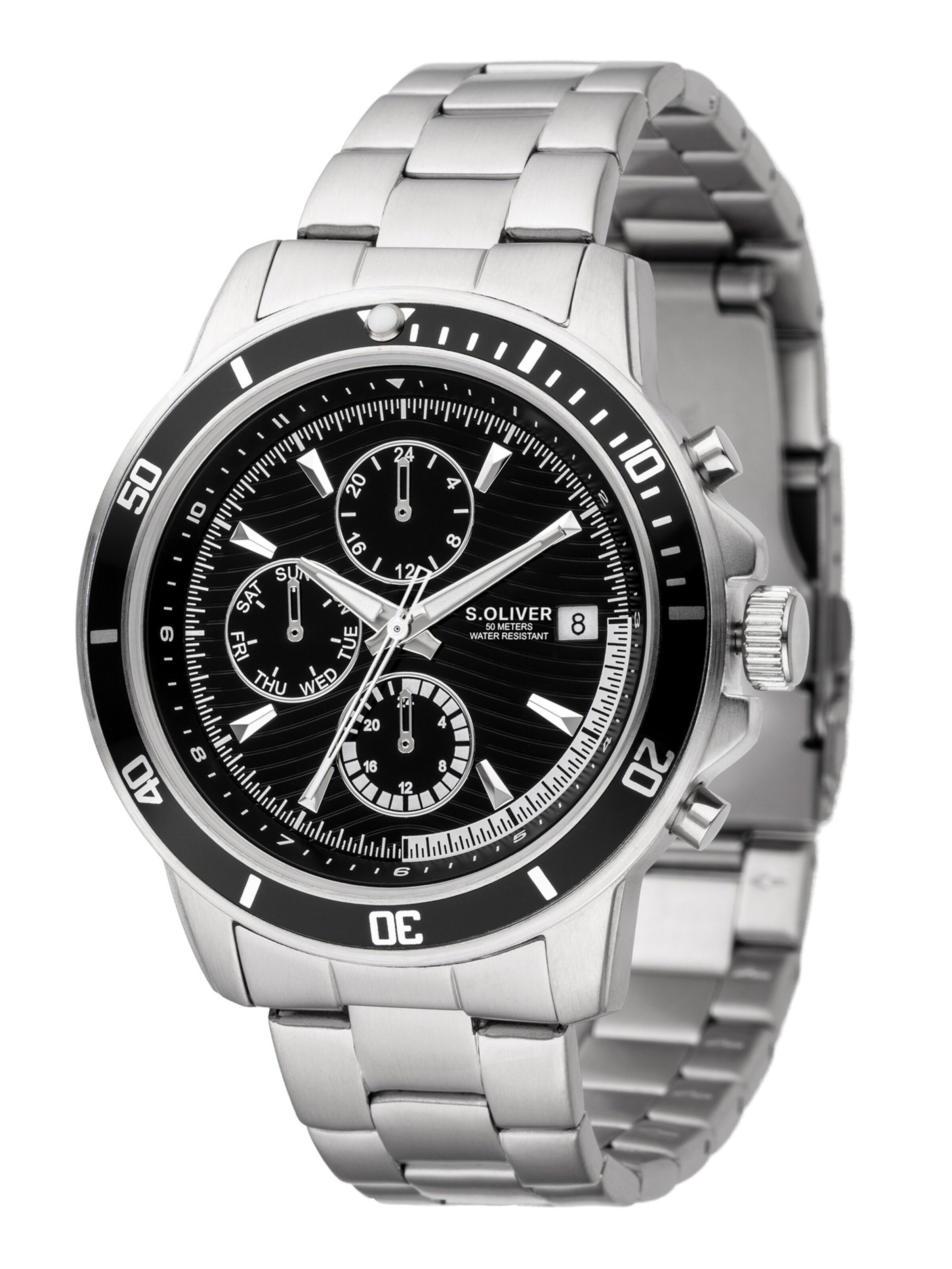 s.Oliver Analog watch in Silver